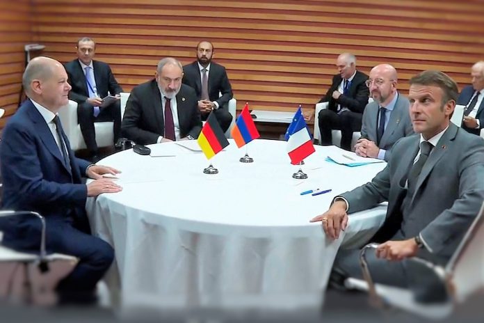Líderes europeus manifestam apoio à Arménia