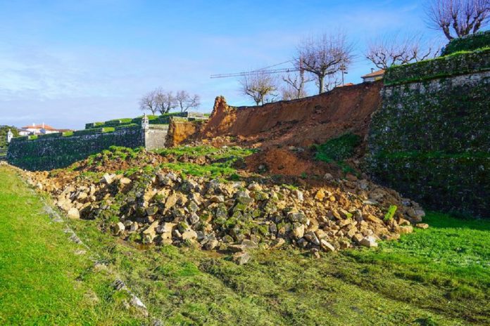 Recuperação da muralha da Fortaleza de Valença está a concurso