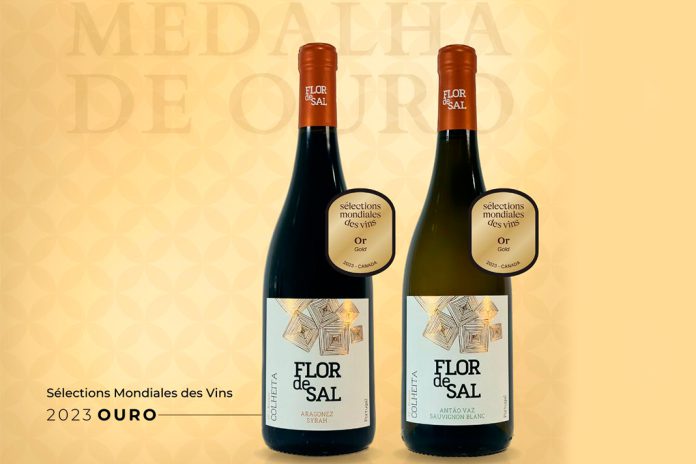 Vinho Ervideira, Flor de Sal, ganha ouro no Sélections Mondiales du Vin 2023