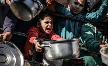 Gaza: 335.000 crianças estão em alto risco de desnutrição grave e morte