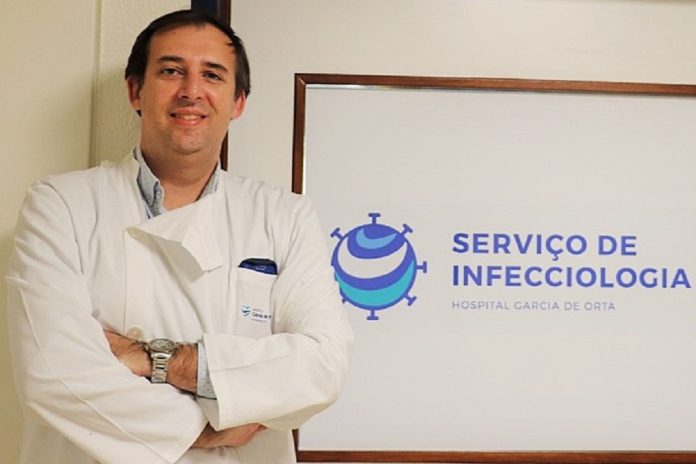 Nuno Marques, diretor do Serviço de Infeciologia do Hospital Garcia de Orta