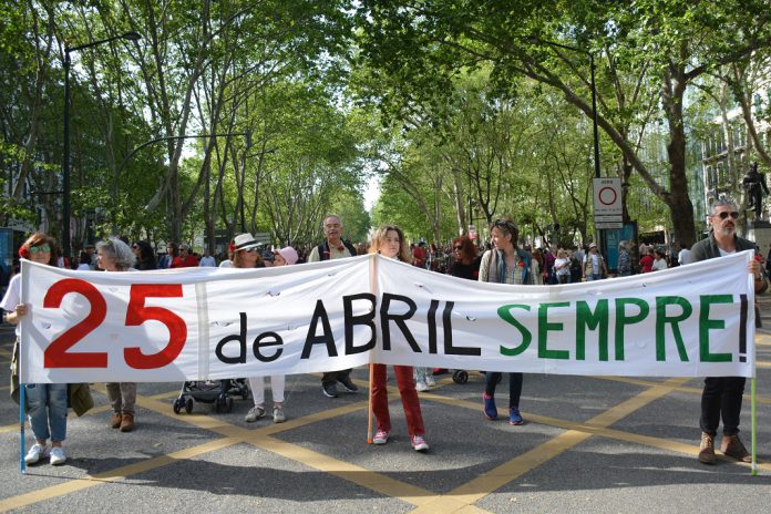 Comemorações do 25 de Abril em Lisboa com vasta programação cultural