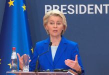 Ursula von der Leyen exige à Sérvia alinhamento na politica externa.