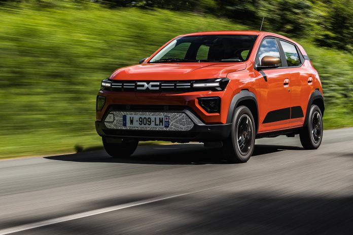 Novo Dacia Spring totalmente elétrico