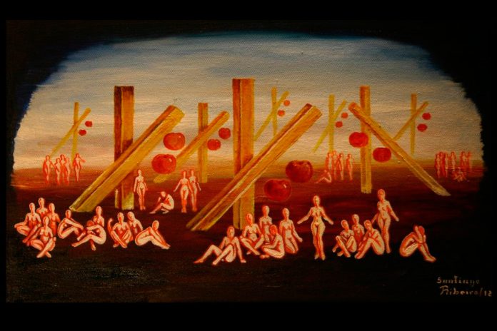 Santiago Ribeiro leva pintura surrealista ao Egito