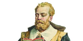 Luís de Camões, Enrique Casanova (1850-1913), 1880. Aguarela sobre papel, Camoniana Carvalho Monteiro, Library of Congress, Washington D.C
