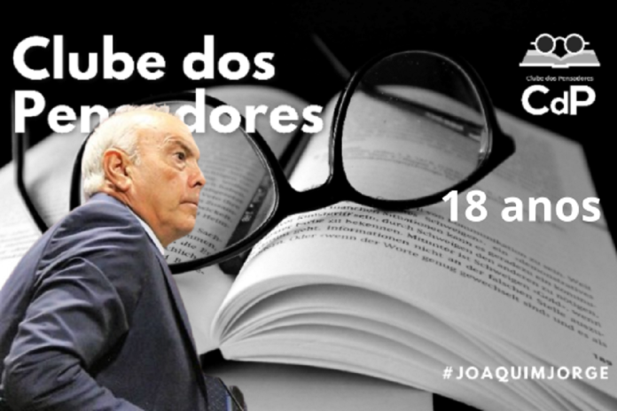 Clube dos Pensadores assinala 18 anos de atividade em sessão especial