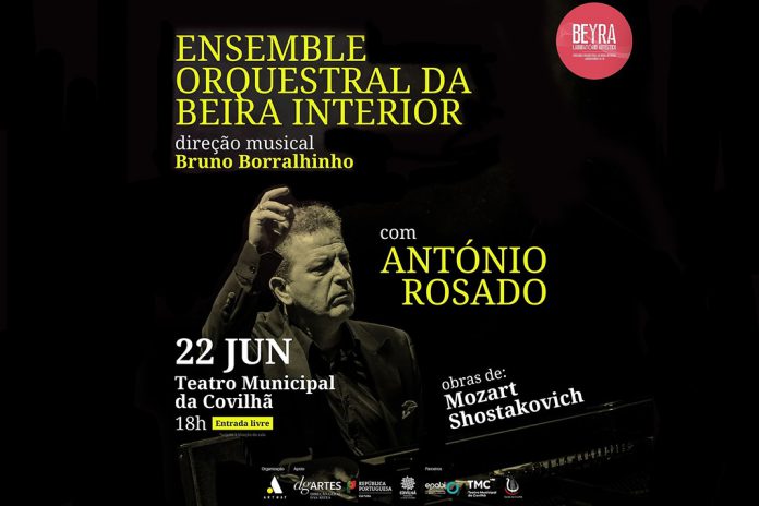 Covilhã: Concerto do Ensemble Orquestral da Beira Interior com António Rosado