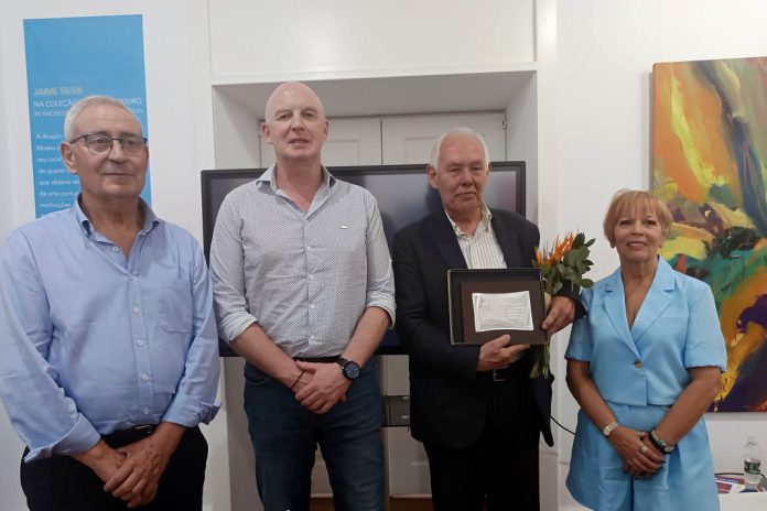 Pintor Jaime Silva homenageado em Macedo de Cavaleiros