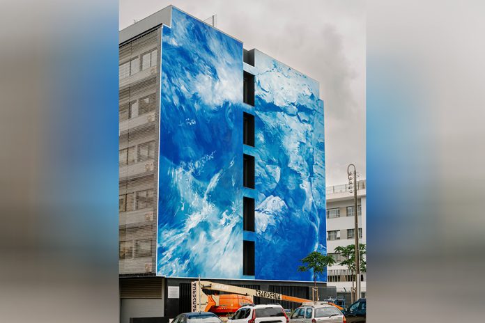 Residência Lisboa Cidade da Livensa Living com novo mural de arte urbana