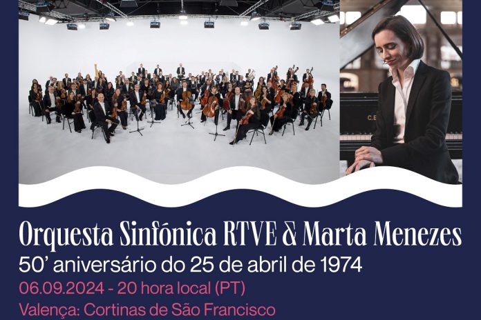 Orquestra Sinfónica da Radiotelevisión Española e Marta Menezes com concerto Fortaleza de Valença