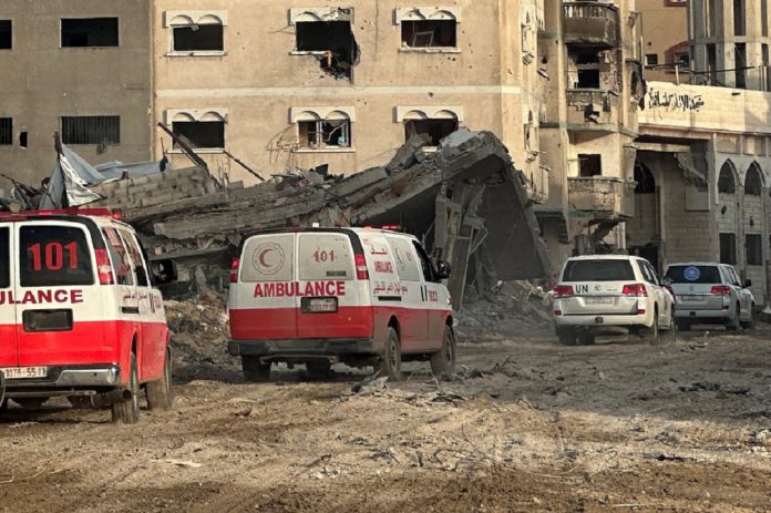 No Centro médico Nasser em Gaza as crianças são amputadas sem anestesia