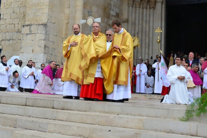 Procissão do Corpo de Deus na Baixa de Lisboa