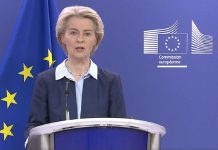 Ursula von der leyen apoia posição do Presidente ucraniano num cessar–fogo a infraestruturas de energia Ursula von der leyen apoia posição do Presidente ucraniano num cessar-fogo a infraestruturas de energia