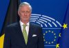Rei Filipe da Bélgica defende no Parlamento Europeu uma União Europeia menos fragmentada