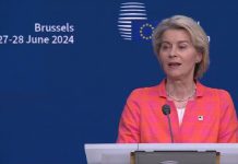 Ursula von der Leyen defende forte investimento na defesa na União Europeia
