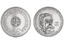 Banco de Portugal lança moeda de coleção “200 anos do nascimento de Camilo Castelo Branco”
