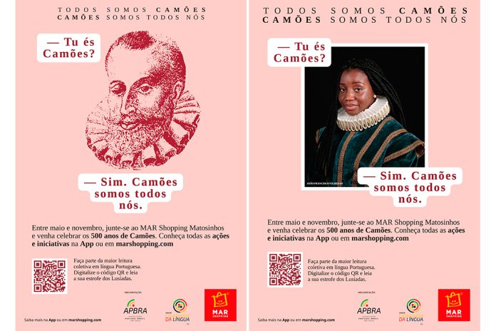 Os 500 anos do nascimento de Luis de Camões no MAR Shopping Matosinhos