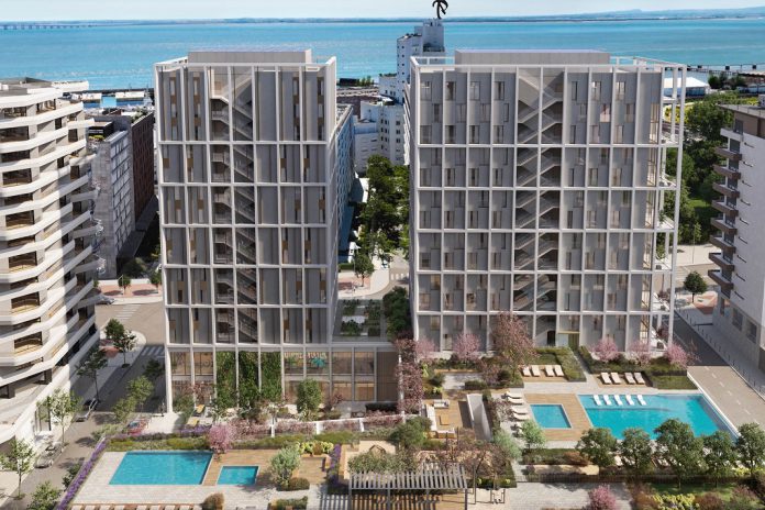 Projeto MIMA da Kronos Homes no Parque das Nações - um mixed-use com quatro edifícios