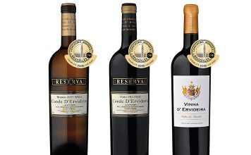 Vinho português Ervideira distinguido com ouro no Concurso Mundial de Bruxelas 2025