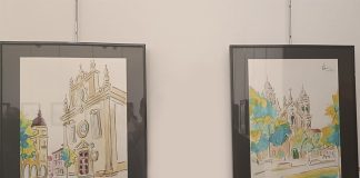 Orlando Pompeu inaugurou exposição antológica em Braga, Capital Portuguesa da Cultura 2025 Orlando Pompeu inaugurou exposição antológica em Braga, Capital Portuguesa da Cultura 2025