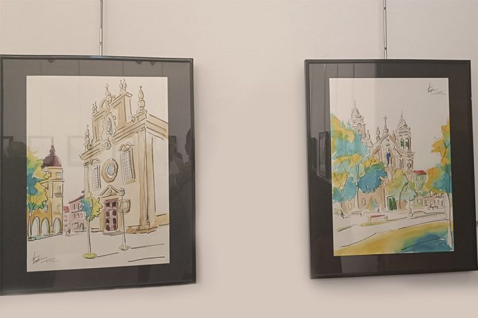 Orlando Pompeu inaugurou exposição antológica em Braga, Capital Portuguesa da Cultura 2025 Orlando Pompeu inaugurou exposição antológica em Braga, Capital Portuguesa da Cultura 2025