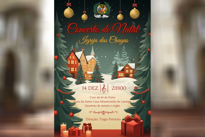 Concerto de Natal na Igreja das Chagas, em Lamego