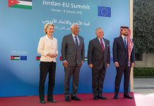Jordânia e União Europeia assumem que a paz no Médio Oriente só com um Estado soberano e viável da Palestina