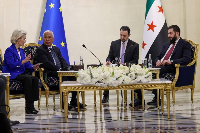 União Europeia pretende criar novas relações com a Síria