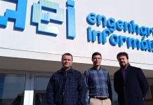 Investigadores portugueses integram projeto europeu para prevenir perda auditiva devida a quimioterapia. Na foto, da esquerda para a direita: César Teixeira, Joel Arrais e Marco Simões. Créditos: DR