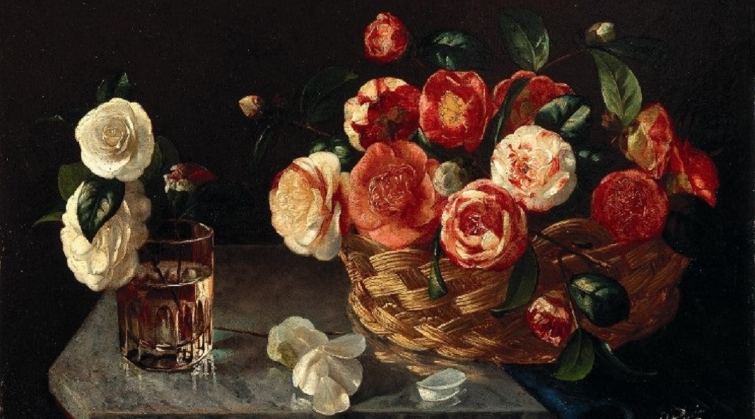 Flores, Henrique Pousão, Óleo sobre tela, 1877, Academia Portuense de Belas Artes, 95 Pin MNSR