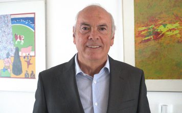 Joaquim Jorge, fundador do Clube dos Pensadores, no Executive Tea Club