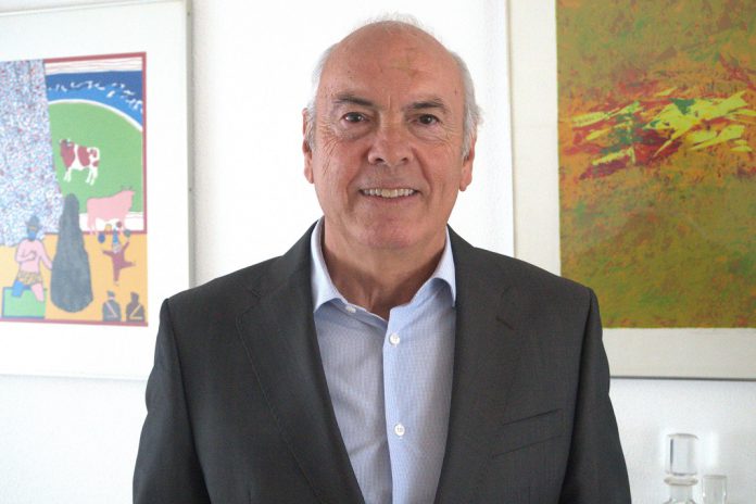 Joaquim Jorge, fundador do Clube dos Pensadores, no Executive Tea Club