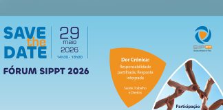 Fórum SIPPT 2026: reunião de especialista para afirmar a dor crónica como prioridade nacional nas políticas públicas Fórum SIPPT 2026: reunião de especialista para afirmar a dor crónica como prioridade nacional nas políticas públicas