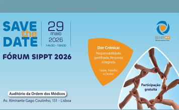 Fórum SIPPT 2026: reunião de especialista para afirmar a dor crónica como prioridade nacional nas políticas públicas Fórum SIPPT 2026: reunião de especialista para afirmar a dor crónica como prioridade nacional nas políticas públicas