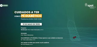 Pé diabético e os cuidados a ter em debate num webinar gratuito Pé diabético e os cuidados a ter em debate num webinar gratuito