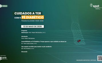 Pé diabético e os cuidados a ter em debate num webinar gratuito