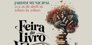 Feira do Livro no Jardim Municipal de Valença onde há mais do que livros