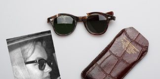 Exposição internacional “Marilyn: Icon of the Century” chega ao Colombo em Lisboa Marilyn Monroe’s original pair of sunglasses with leather case and original vintage