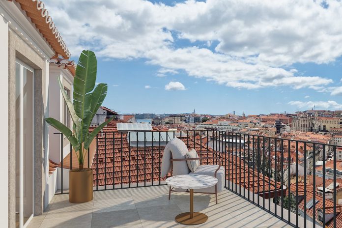 A histórica Colina do Castelo de Lisboa tem mais um projeto residencial de alta qualidade, o Hillside View
