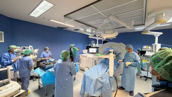 ULS do Nordeste é dotada novo sistema de orientação robótica e realiza primeira cirurgia robótica à coluna ULS do Nordeste é dotada novo sistema de orientação robótica e realiza primeira cirurgia robótica à coluna