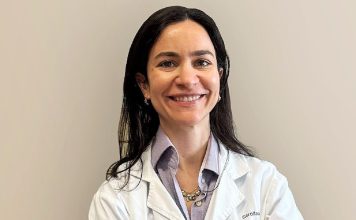 Carolina Baptista Simões, médica gastrenterologista e membro da Associação Portuguesa para o Estudo do Fígado (APEF)